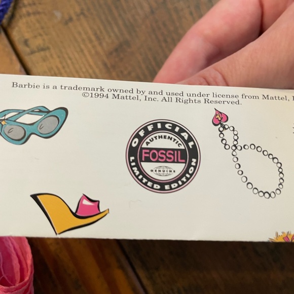 Fossil Barbie 35th Anniversary Watch — new in box!! - Picture 4 of 7